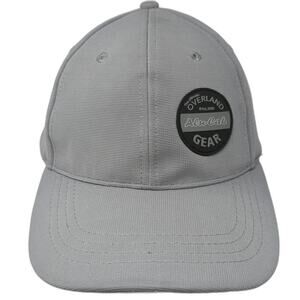 FWRD Alu-Cab Overland Gear Rubber Patch Gray Baseball Cap One Size Strapback Hat